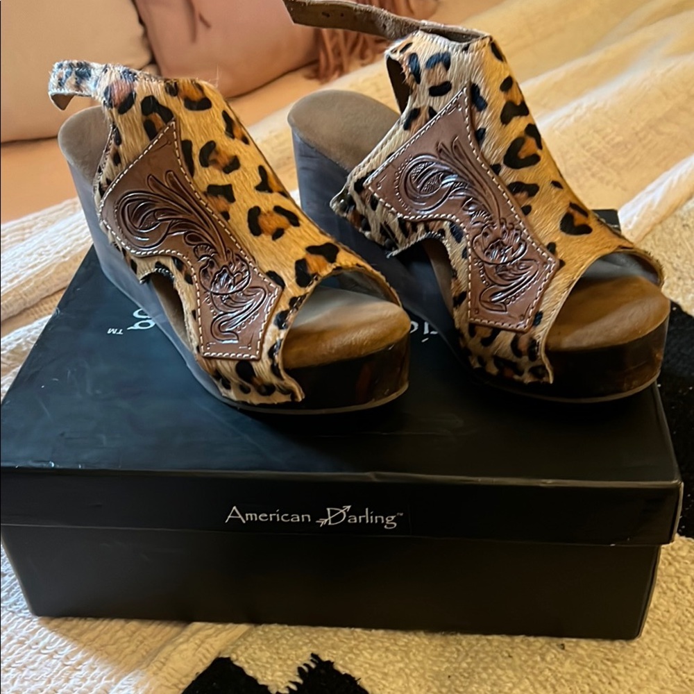 American Darling Leopard Print Women's Shoes